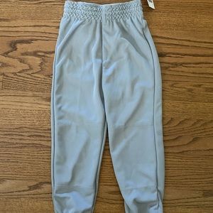 Boys Gray Baseball Pants - NWT!